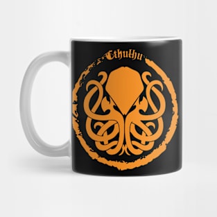 Cthulhu Logo Orange Mug